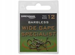 Drennan Wide Gape Specialist szakáll nélküli horog, 16-os méret (HEWGSB016)