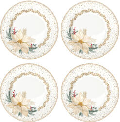 Easy Life Porcelán desszertes tányér szett - White Elegance