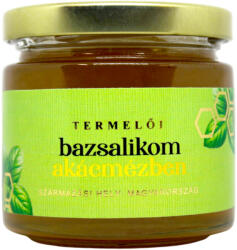 Termelői Bazsalikom akácmézben 50g