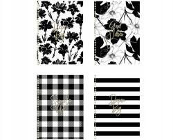 Shkolyaryk Publishing House Spirálfüzet B5 "Dream big", 80 lapos, kockás, minták keveréke, 1070220 (B5-SC-080-6084K)