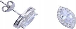 Lovrin Ezüst fülbevaló 925-ös tűvel, cirkónia kövekkel, 2, 01g, egyedi design ajándékba (Lovrin 46788)