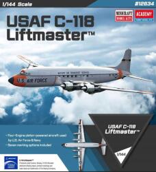 Academy Repülőgép makett készlet 12634 Usaf C-118 Liftmaster (1: 144)