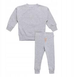  Jukki Bordázott Gyermek Melegítő Szett Szürke Melír 92 (5904506834457)