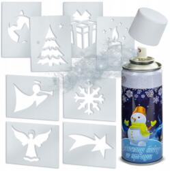 Allbag Karácsonyi Sablonok Műhóhoz Mesterséges hó Karácsonyi Szett (PAK2051)