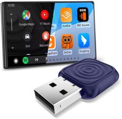 Carlinkit Mini Ultra 2 az 1-ben vezeték nélküli Carplay Android Auto adapter csatlakozó (ZY20011064)