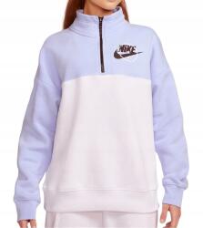 Nike Női Nike Sportswear Fleece Colorblock 1/4-Zip pulóver DX5674-548 XXL-es méret (548)