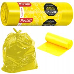 Paclan Szemeteszsákok Paclan Univerzális Sárga 120 Liter 10 Db Tekercs Erős Sláger (WORKI 120 PLASTIK METAL)