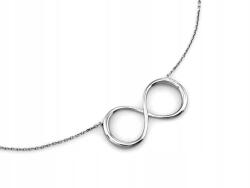 Lovrin Ezüst 925 Nyaklánc Végtelen Jel 3.21g Női Ajándék Divatos (59550289)
