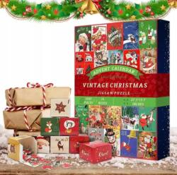 Adventi Puzzle 1000 Darabos Visszaszámláló Karácsonyi Kalendár 2025 Puzzle Kiváló (Puzzle świąteczne)