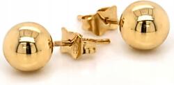 Lovrin Arany fülbevaló 585 gömböcske 7mm stekker 1, 38g csavaros ajándékba neki (Lovrin 68632)