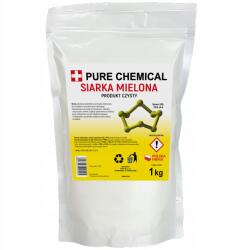Pure Chemical Őrölt Kén Tiszta Kénpor Tisztaság 1kg (SIARKA MIELONA CZYSTA 1kg)