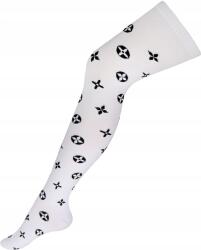 Milena Divatos mintás térdzokni fehér Milena 37-41