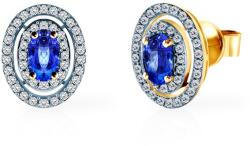 SAVICKI Cercei SAVICKI: aur, diamante, safire albastre - savicki - 8 096,00 RON