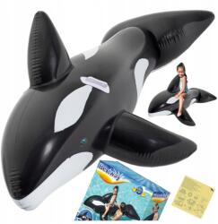 Bestway Nagy Felfújható Orca Matrac Vízi Játékhoz, Úszáshoz, Medencébe, 203x102 cm (K128)
