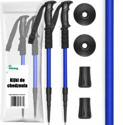 Vitolog 2 db Nordic Walking Bot Túrázáshoz Trekking Teleszkópos Botok (Kij trekking laska składana po górach)