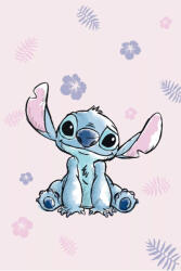  Disney Lilo és Stitch, A csillagkutya Pink mikroflanel takaró 100x150cm (JFK037621)