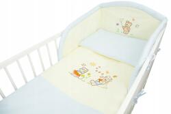 Ankras Ágyneműhuzat 3 El 120x90 Gyerek Kiságyhoz (SUMMER P-3 120/90/180 APL. NIEBIESKI)