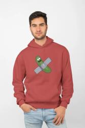  D&b Unisex Hoodie MO00053 Rick And Morty Halványpiros-Méret XL
