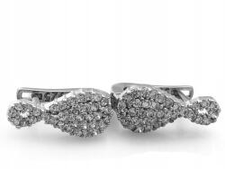 Lovrin Ezüst fülbevaló női 925 kristállyal, elegáns ajándék hölgyeknek (63604195)