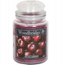 Woodbridge Candle Illatgyertya Fekete cseresznye Woodbridge 565 g (5060457520839)