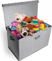 BOTC Pojemnik z Pokrywa 6L Plastikowy Pudto na Zabawki Klocki Buty Ubrania A4 (8721049700745)