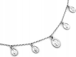 Lovrin Ezüst Nyaklánc 925 Medálokkal divatos minta női ajándék