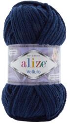 alize Velluto 58 - tengerészkék (zsenília fonal, 100g, 68m) (99404)