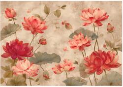 Wallarena Fotótapéta Vörös Mezővirágok Előszoba Nappali Iroda Tapéta 200x140 cm (FOTOTAPETA DO SYPIALNI SALONU 16119VX4)