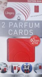 Limpro Illatosító karton akasztó Limpro 2 darab 16g virágillat Eastern Rose (8719325030198)