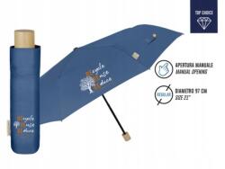 Perletti Green Női összecsukható esernyő Kék, 19119