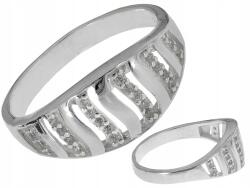 Lovrin Női gyűrű 925-ös ezüstből, fényes, 2, 26g, 16-os méret, elegáns design (64258683)