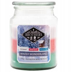 Candle Brothers Téli ünnepi illatgyertya 3az1ben Winter Wonderland Candle Brothers (4260725367451)