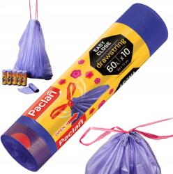 Paclan Szemeteszsákok Paclan Univerzális Szemeteszsák Szalaggal 60 Liter 10 Db Tekercs Erős Sláger (5900942136919)