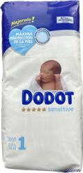 Dodot Sensitive 1-es Méret (2-5 Kg) Eldobható Pelenka 46 Darab (666)