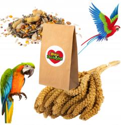  Karma Nagy Papagájoknak 25kg Fehér Senegáli Köles 2KG - allegro - 24 965 Ft