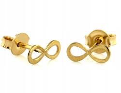 Lovrin Arany fülbevaló 585 apró finom kényelmes divatos végtelen jel szúróssal (Lovrin)