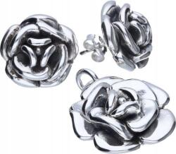 Lovrin Ezüst ékszerszett 925 elektroform rózsa 7, 80g exkluzív design ajándékba (Lovrin 54418)