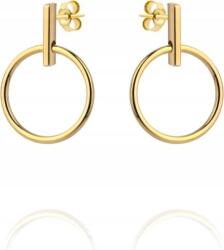 Lovrin Arany fülbevaló 585 karika, kis szárra függesztve, ajándékba stekkeres