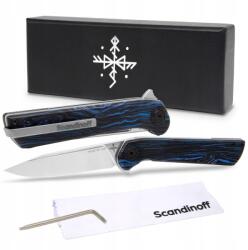 Scandinoff Pocketor Slim összecsukható kés Nordic Sky 80mm penge (SCA-POCK-SL-NS)