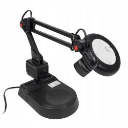 Yihua Nagyítós lámpa Yihua 238 90mm 3-10D fekete állítható asztali szerviz 12W