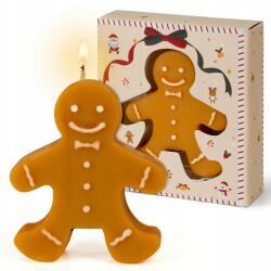 Allbag Illatgyertya Karácsonyra Mézeskalács Emberke Dísz Karácsonyi Ajándék (ŚWIECZKA001 PIERNIK Allbag)