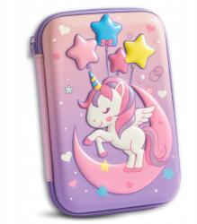  Unikornis tolltartó 3az1ben Nagy összecsukható Iskolatáska Lányoknak 3D (PIÓRNIK wielofunkcyjny saszetka SZKOŁA)