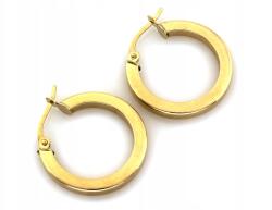 Lovrin Arany fülbevaló női 585-ös karikával, divatos mintával, divatos (43795609)