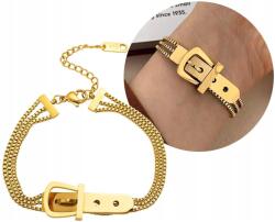  Arany Színű Nemesacél Karkötő 18K Arannyal Bevonva (BRANSOLETKA 18k ZE STALI CHIRURGICZNEJ 316L)