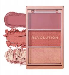 Revolution Icon Aura Points Rose Pirosító Paletta Krém, Matt és Fényes Árnyalatok (1929851)