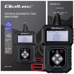 Qoltec Interfész Diagnosztikai teszter OBD2 Eobd Qoltec ProLine Lengyel Menü 8-25V (50684)