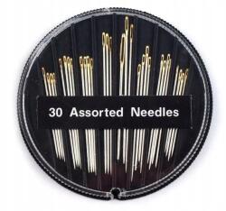 AST 30 Darabos Tűkészlet Látássérültek Számára, Kerek Dobozban Slágertermék (020103)