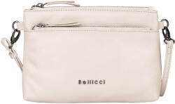 Bellicci Női bőr crossbody táska Bellicci Sicilia - krémes