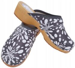 I Love Shoes Paraméterek, termékleírás Klasszikus Női Bőr Papucs *39* (Klapki Drewniaki Wsuwane Klasyczne Chodaki)