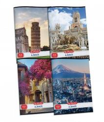 Herlitz A4-es kockás füzet 32 lapos - City (09093060)